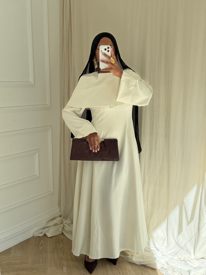 ROBE BUSHRA BLANCHE