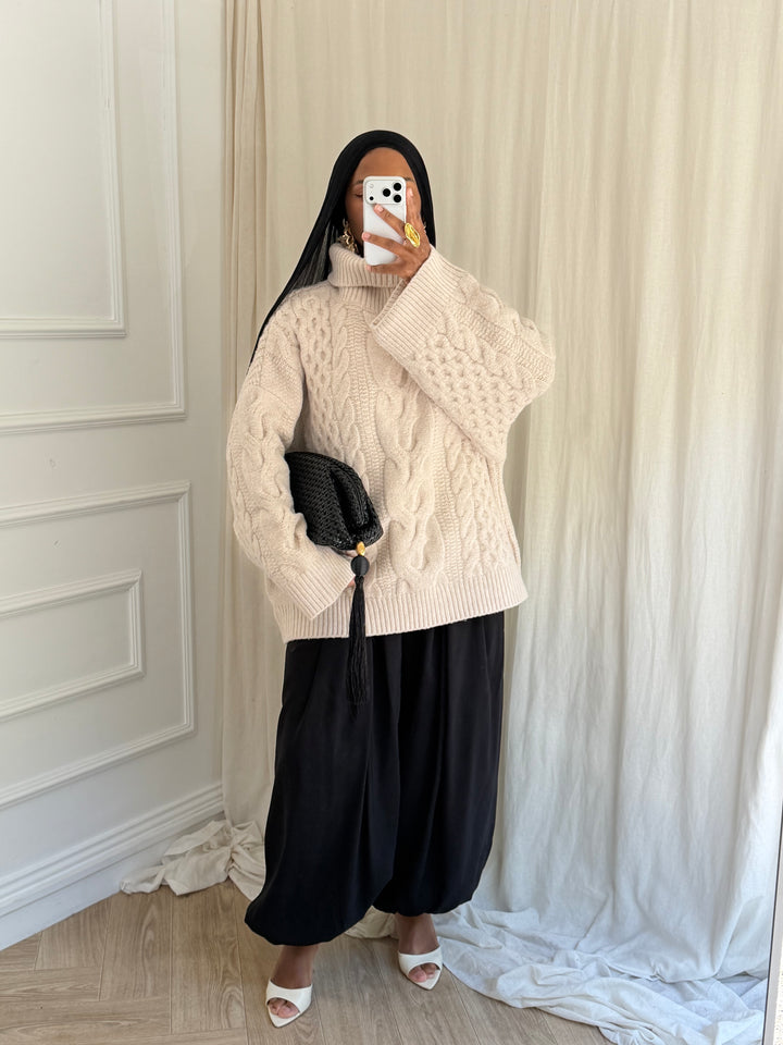 LE GROS PULL PREMIUM BEIGE