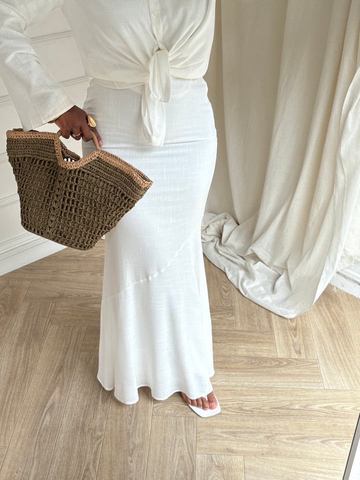JUPE LINA BLANCHE