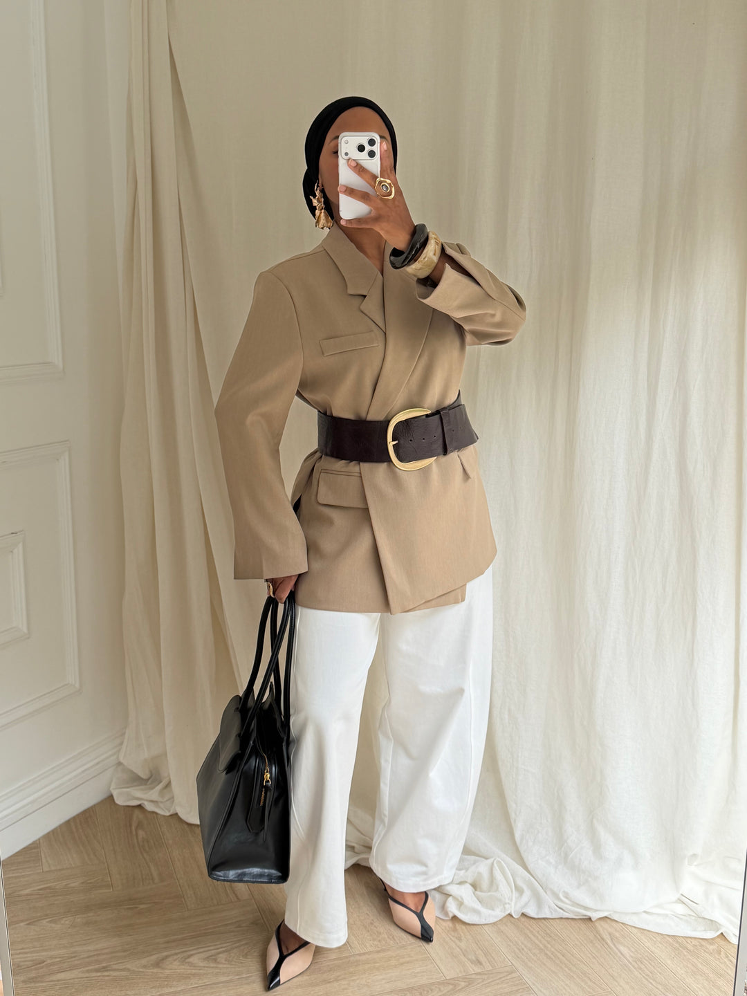 BLAZER PREMIUM ICÔNE BEIGE