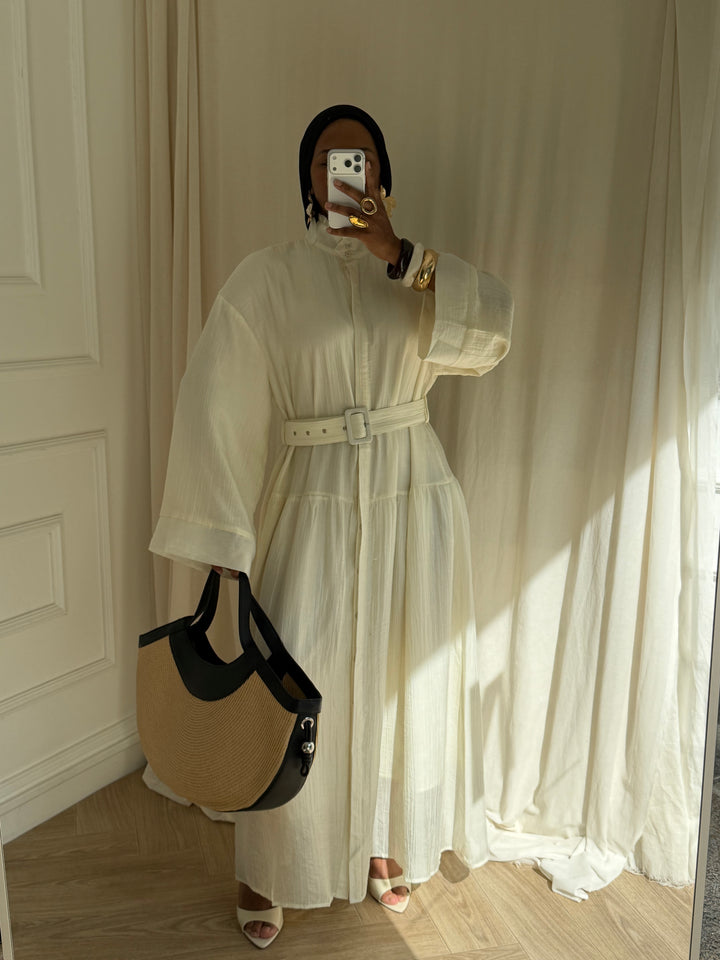 BOHEMIAN DRESS CRÈME
