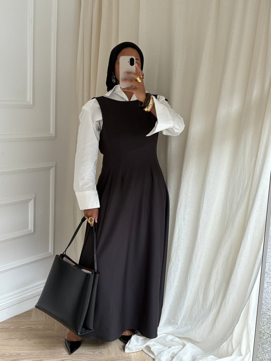 ROBE TAILLEUR NOIRE