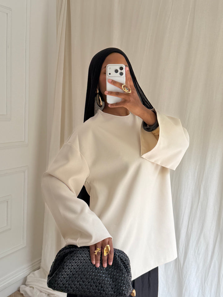 TOP ESSENTIEL BEIGE