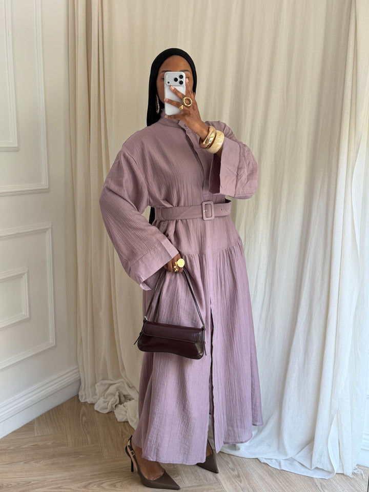 BOHEMIAN DRESS LILAS