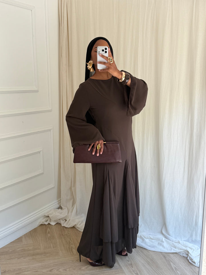 ROBE RINYA MARRON