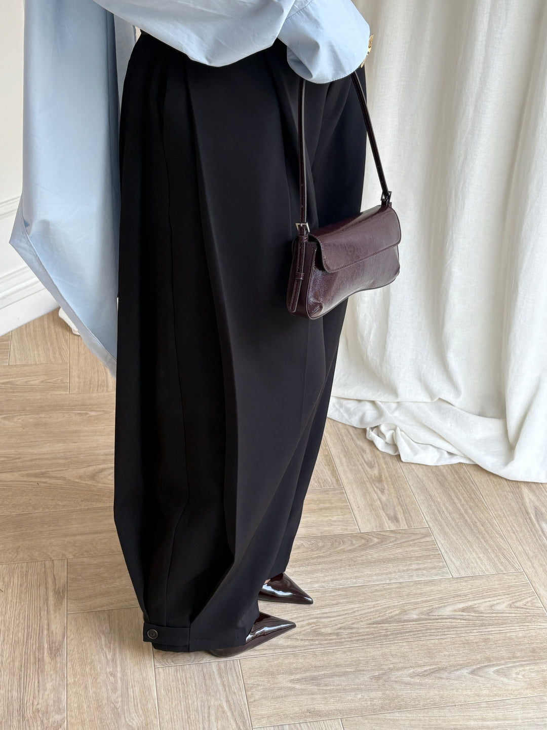 PANTALON LARGE PREMIUM NOIR