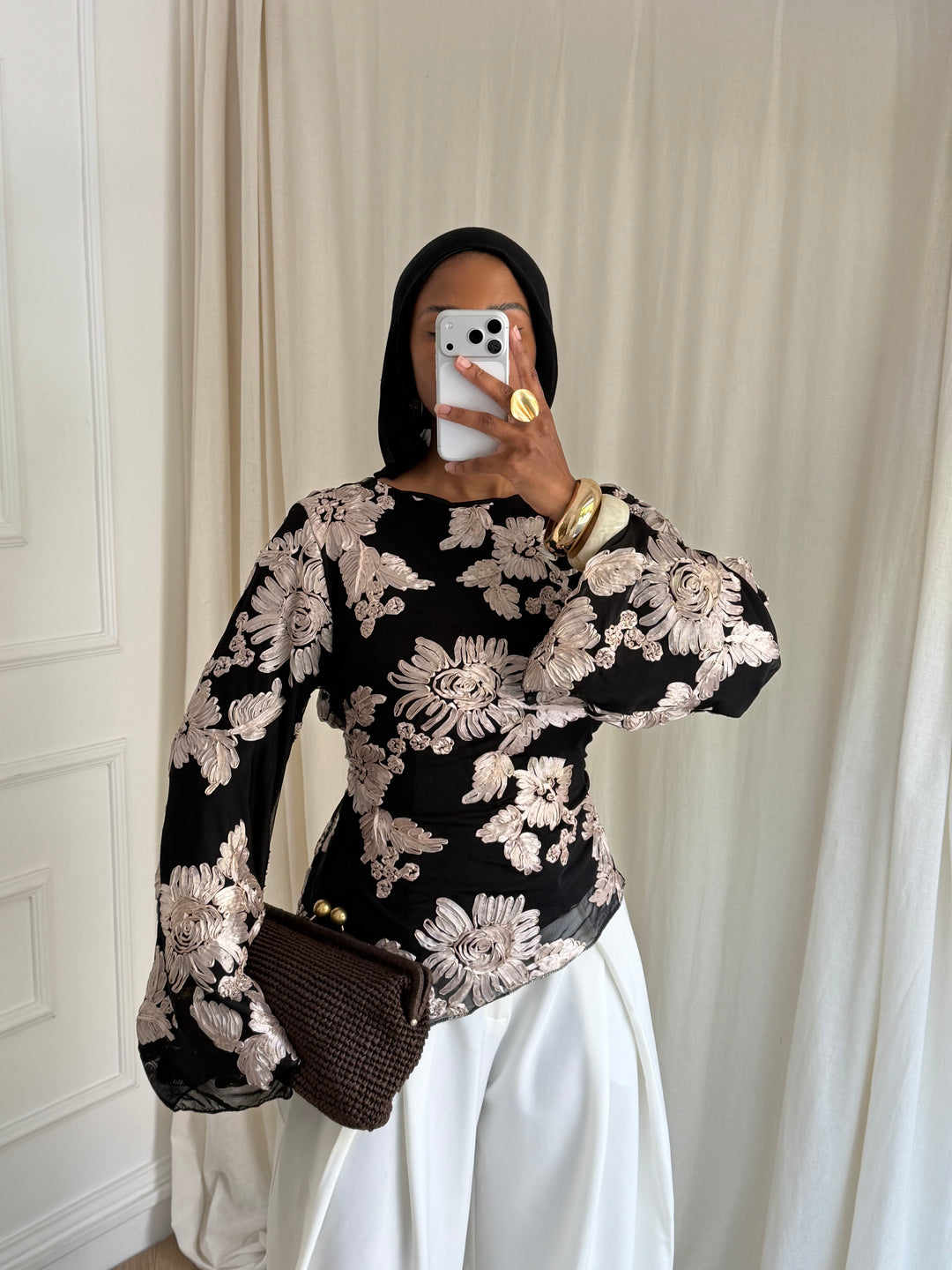 BLOUSE YASMEEN NOIR