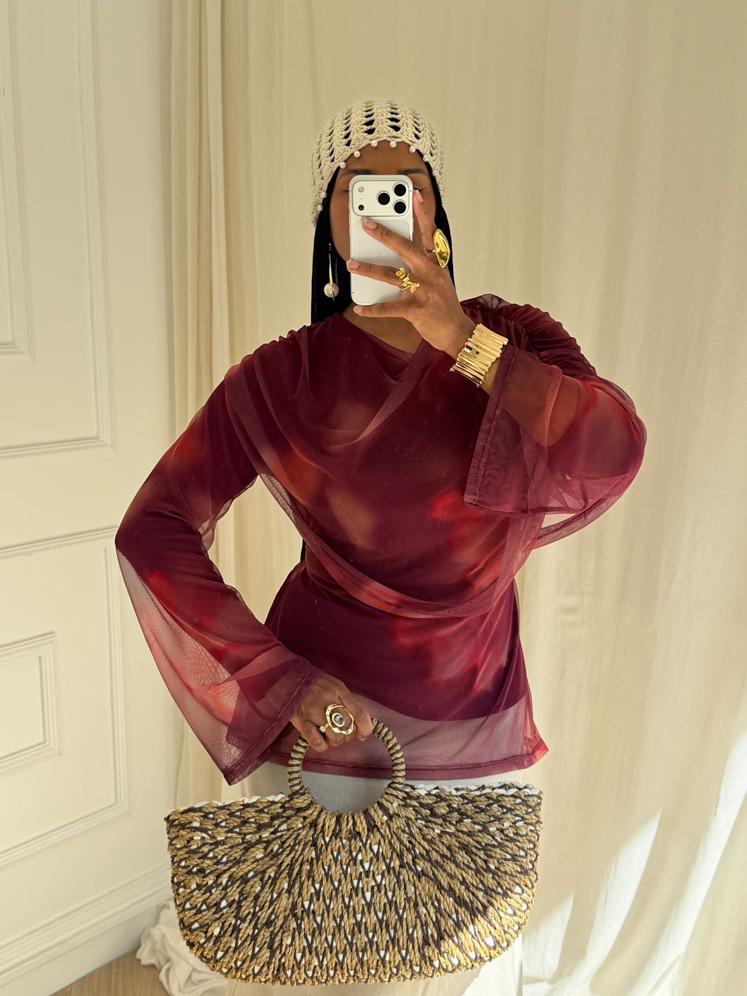 BLOUSE AYDA ROUGE