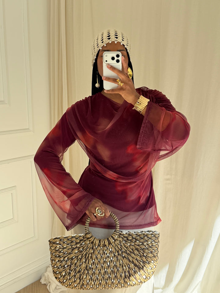 BLOUSE AYDA ROUGE