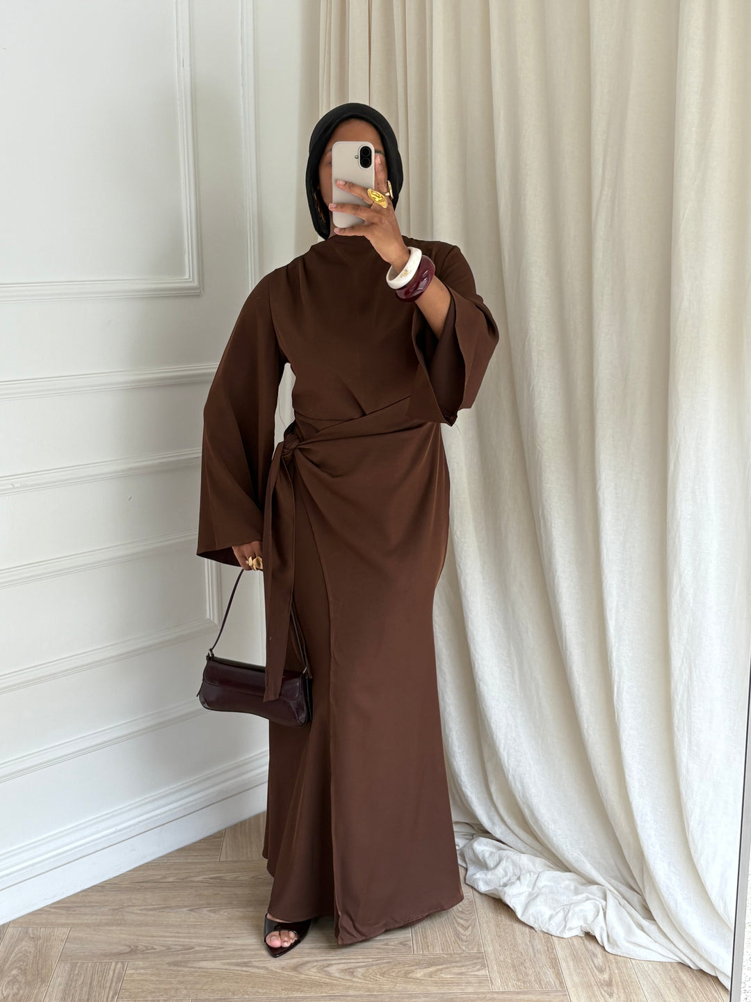 ROBE AKILA CHOCOLAT