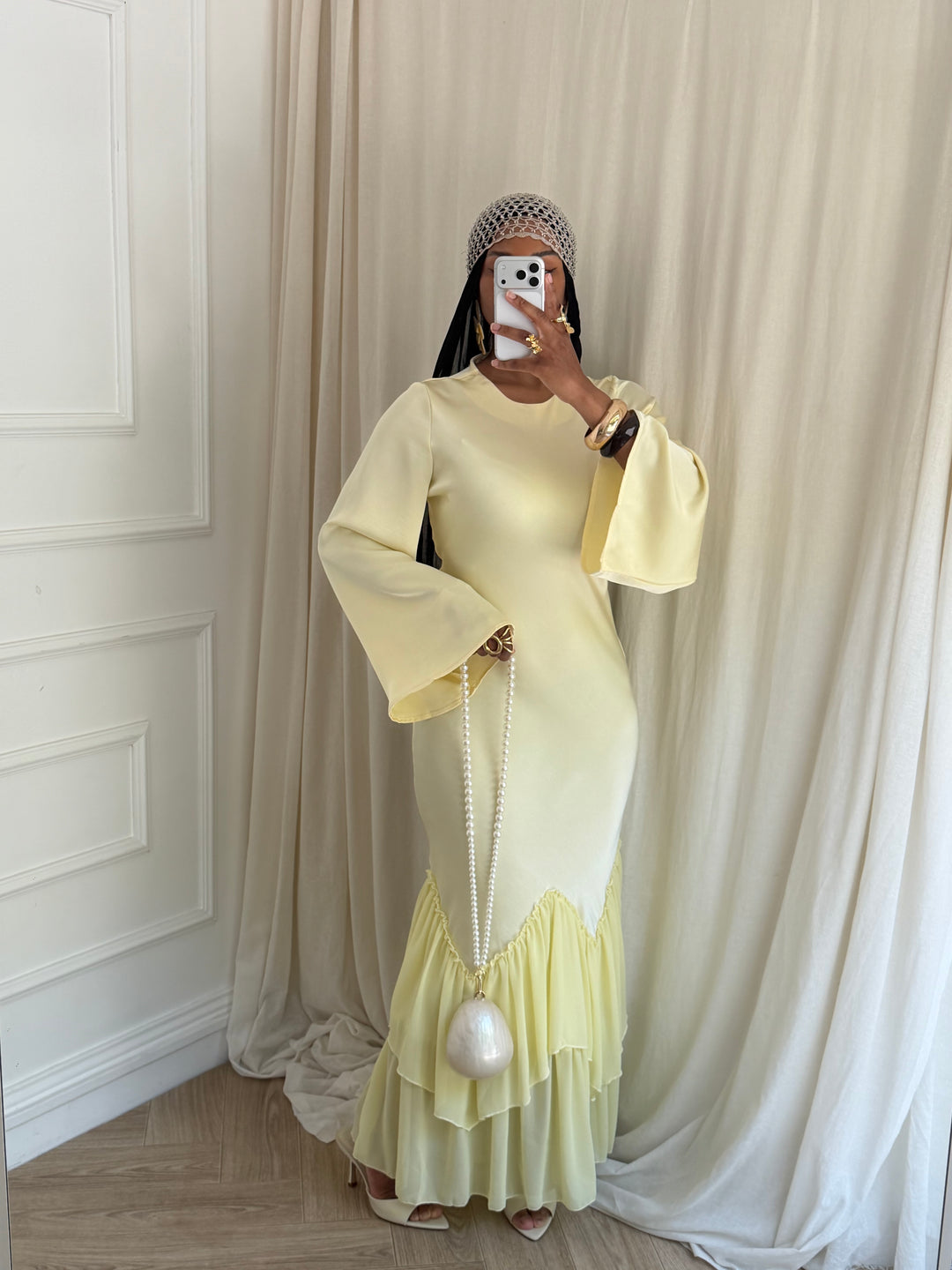 ROBE NESRIN JAUNE