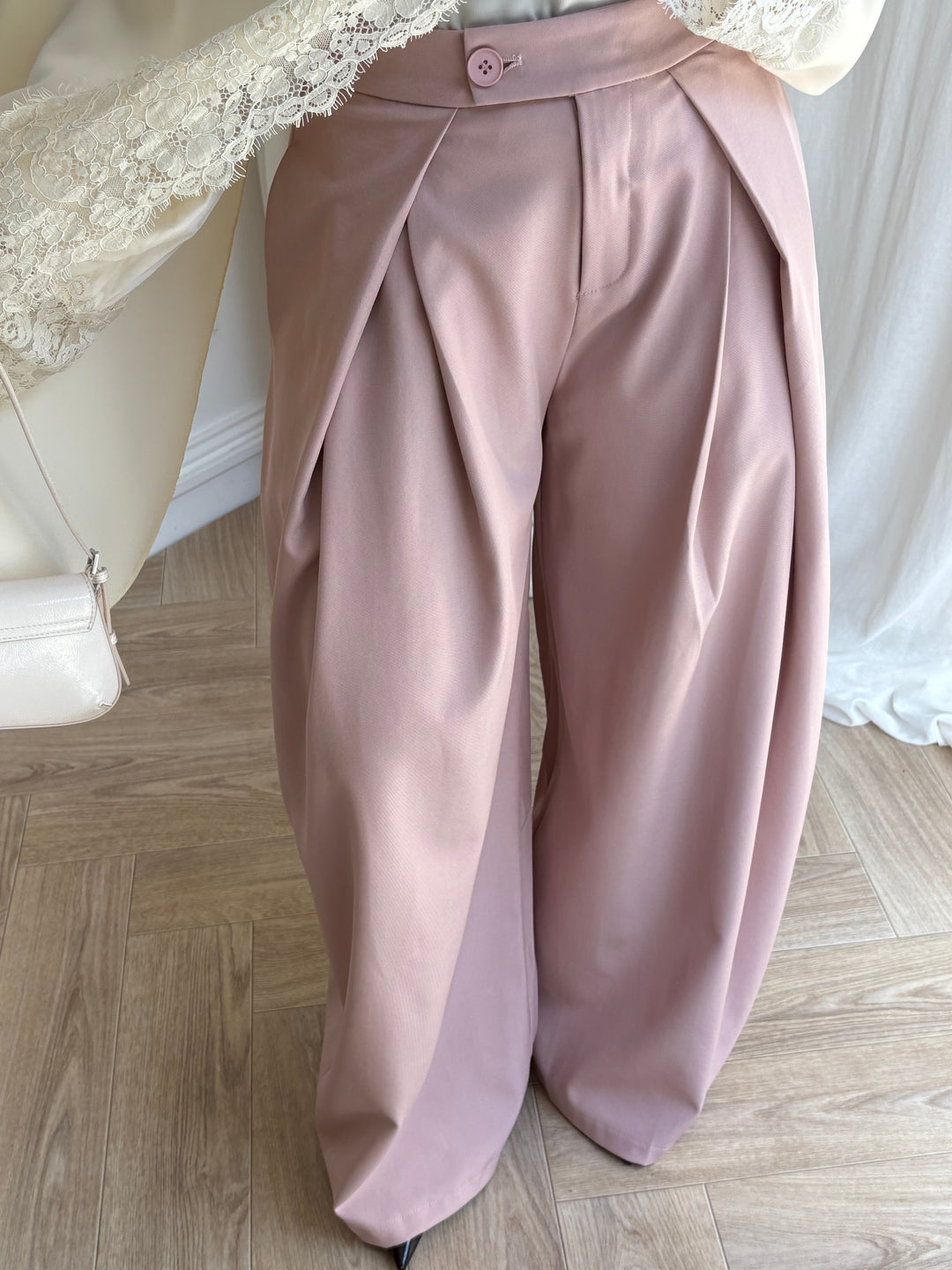PANTALON OVERSIZED ROSE