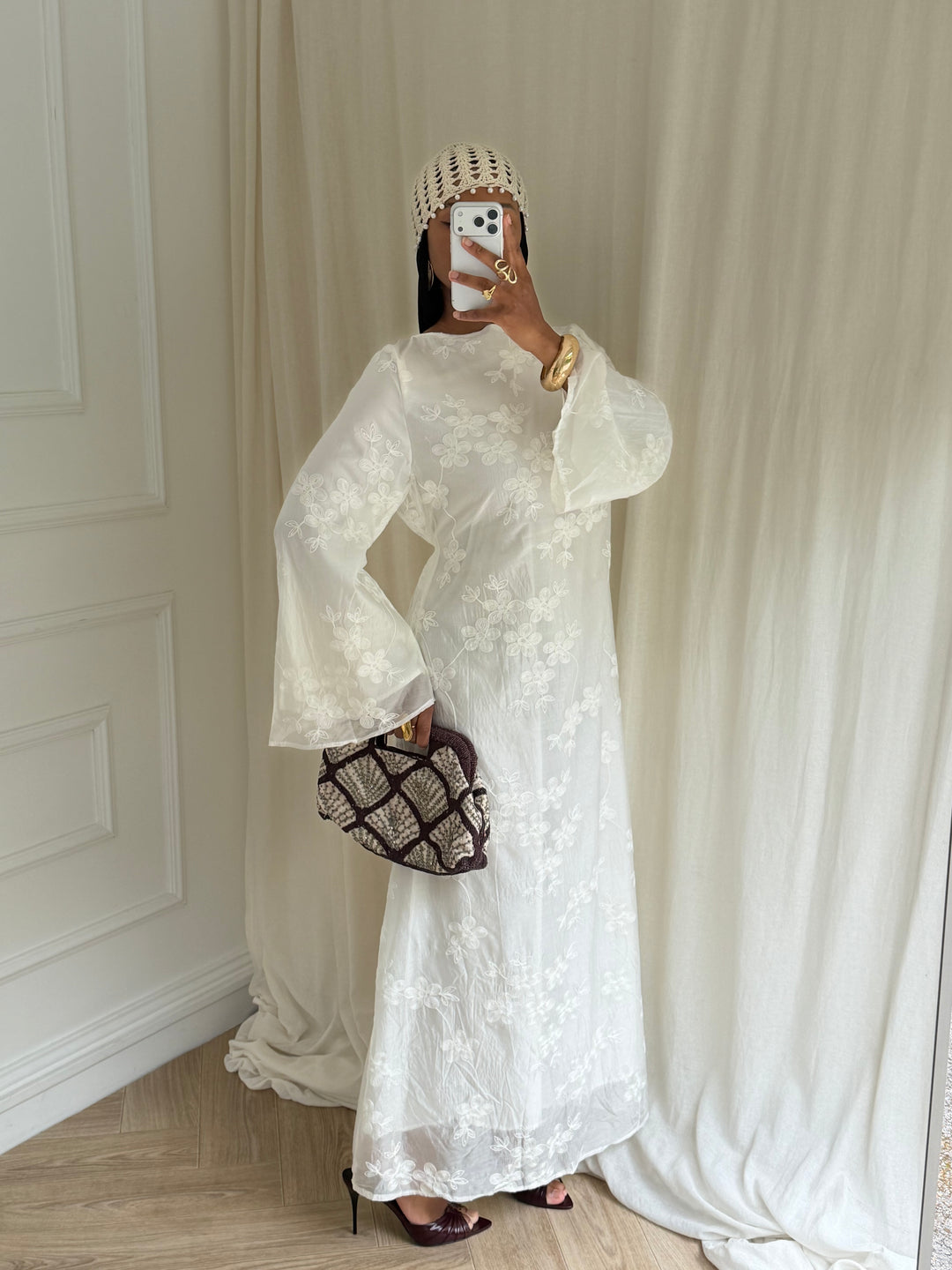 ROBE MAYAL BLANCHE