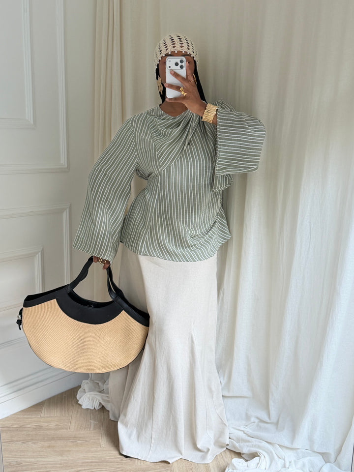 BLOUSE AYLEEN VERT
