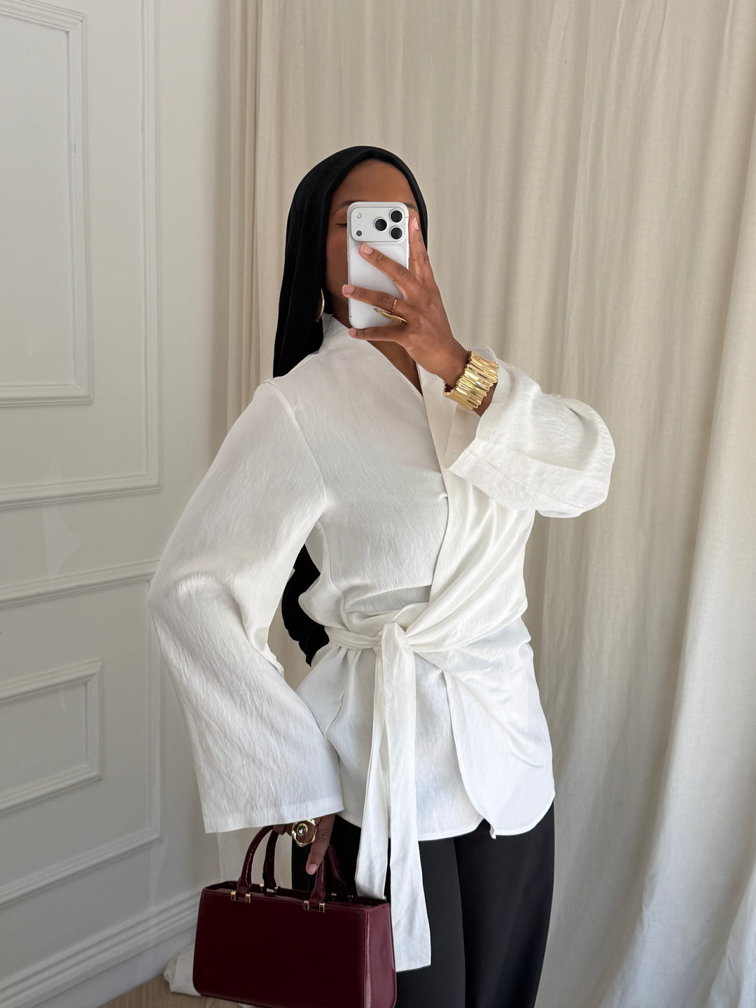 BLOUSE TARA BLANCHE