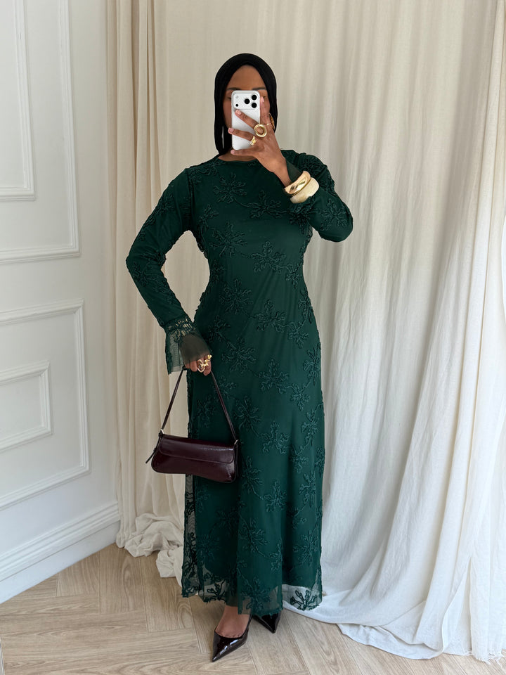 ROBE YARA VERT EMPIRE