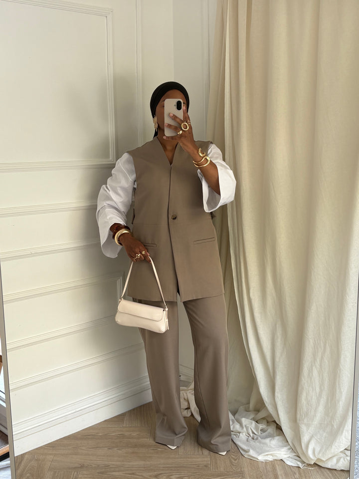 BLAZER PREMIUM INTEMPOREL TAUPE
