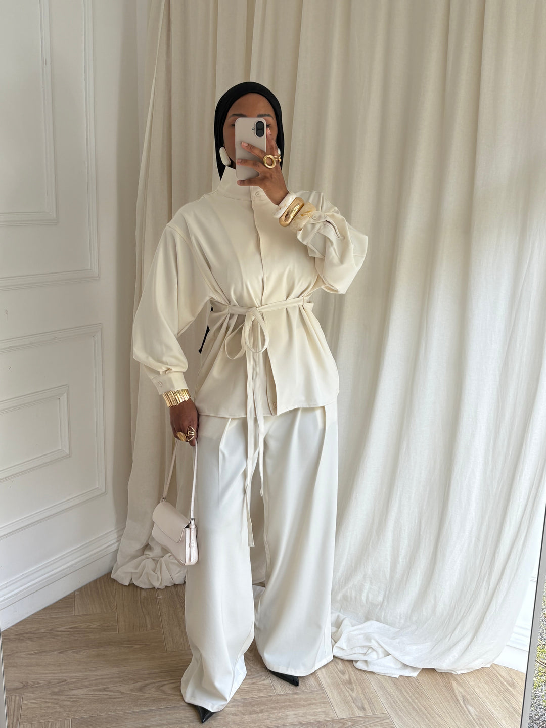 SET BLOUSE Manhattan CRÈME