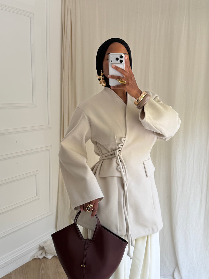 VESTE BELLA BEIGE