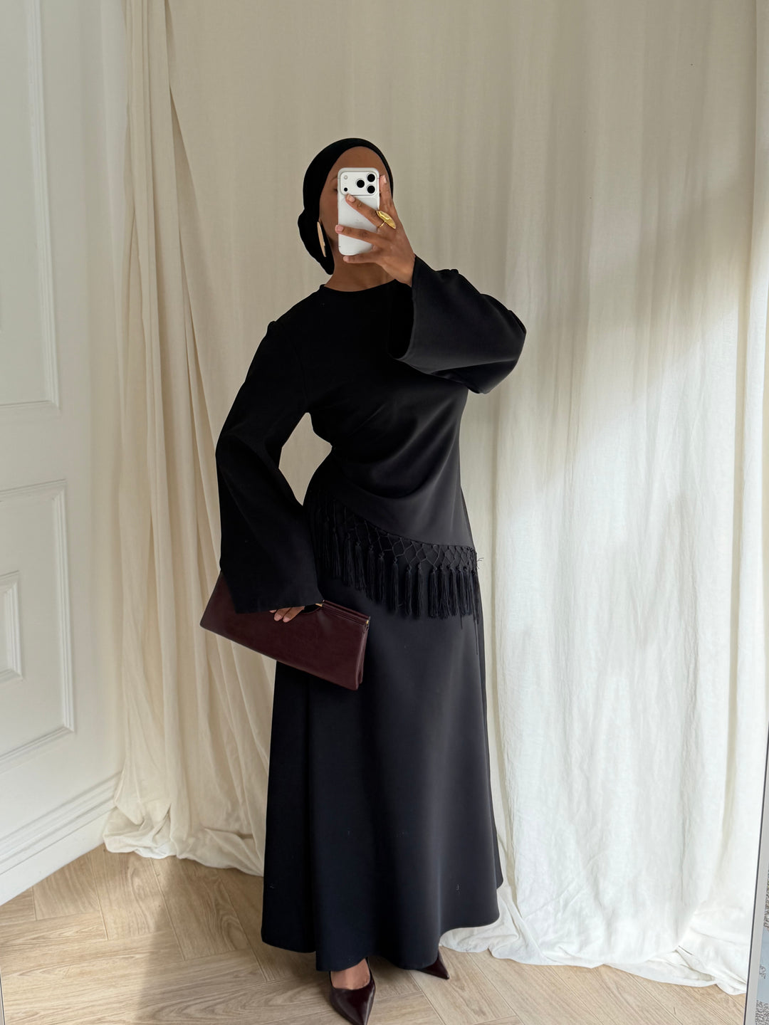 ROBE POCHOHONTAS NOIRE