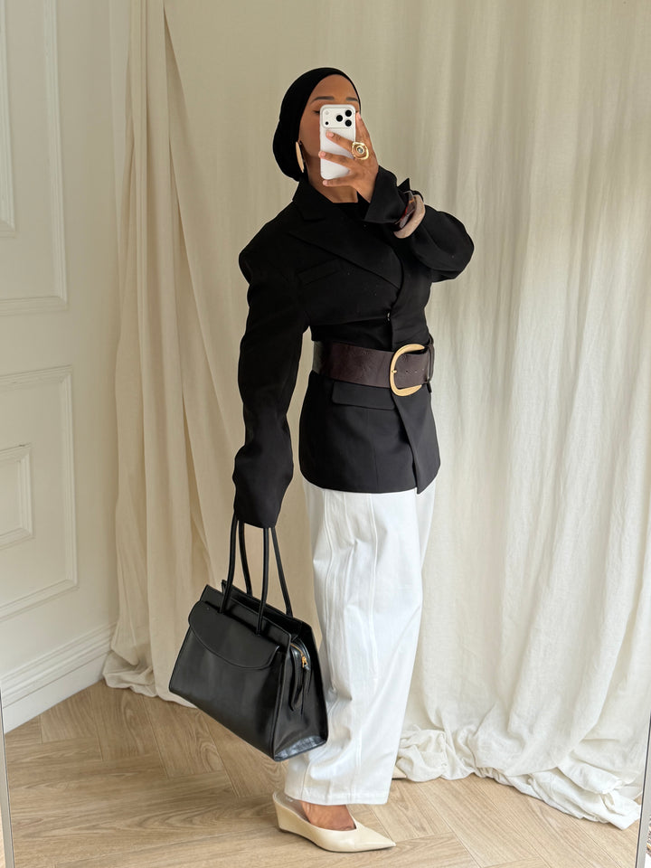 PANTALON SUURA BLANC