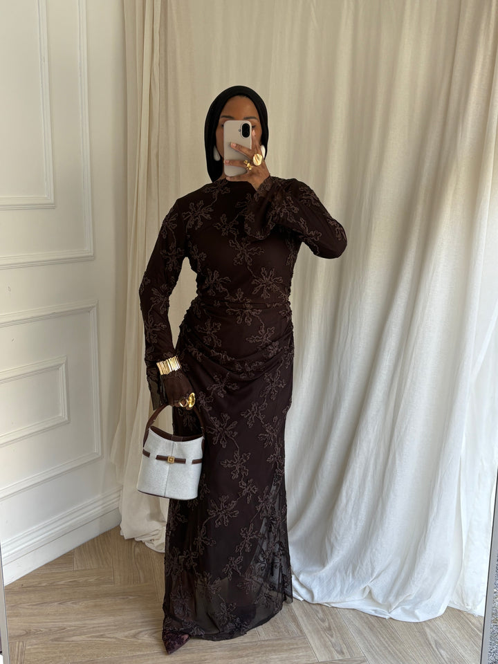 ROBE YARA MARRON
