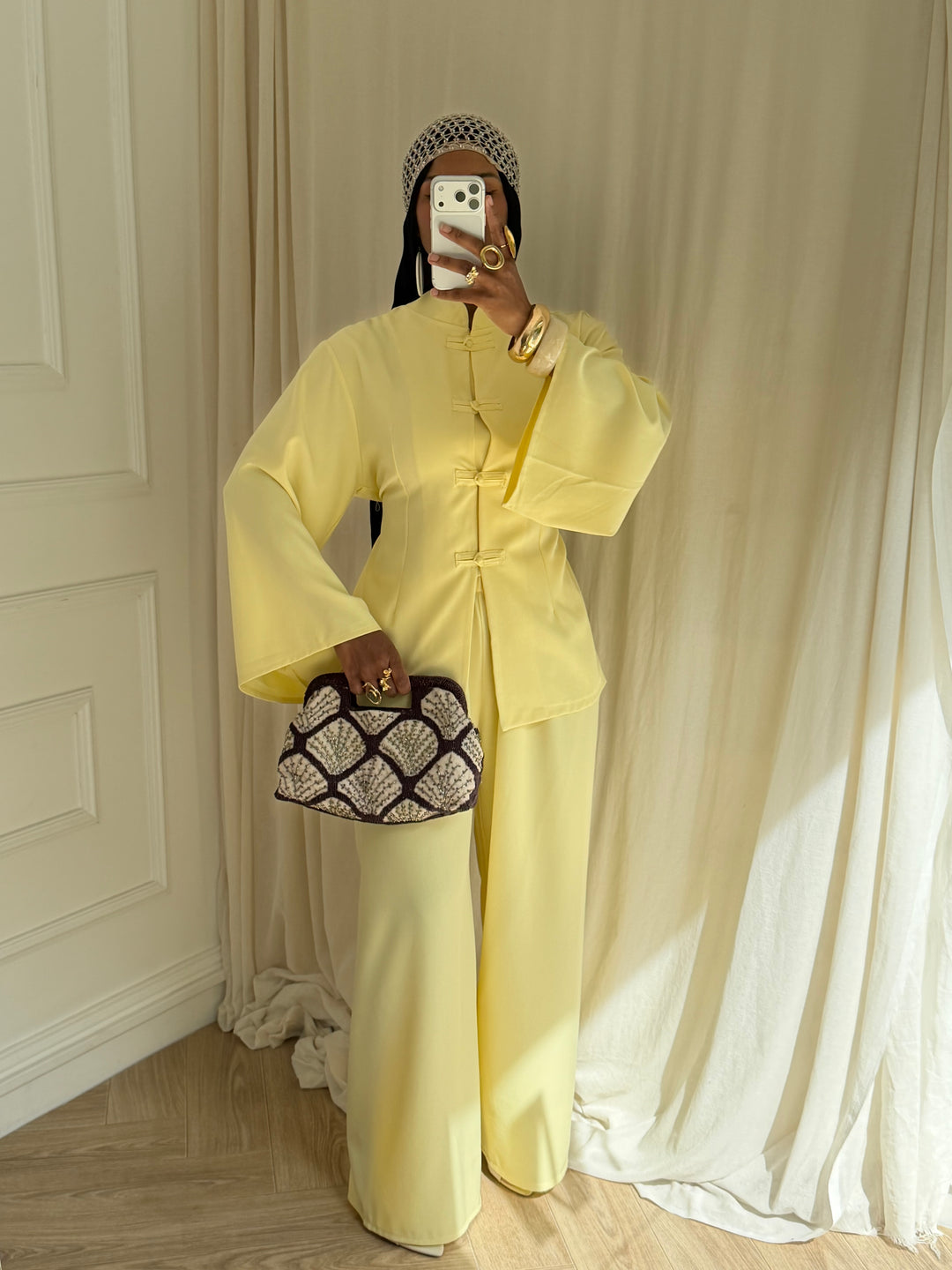 ENSEMBLE KAYLI JAUNE