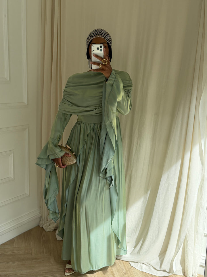 ROBE LORENZA VERT