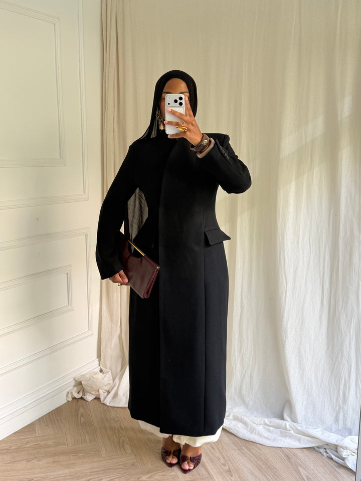 MANTEAU LISE - LUXE NOIR