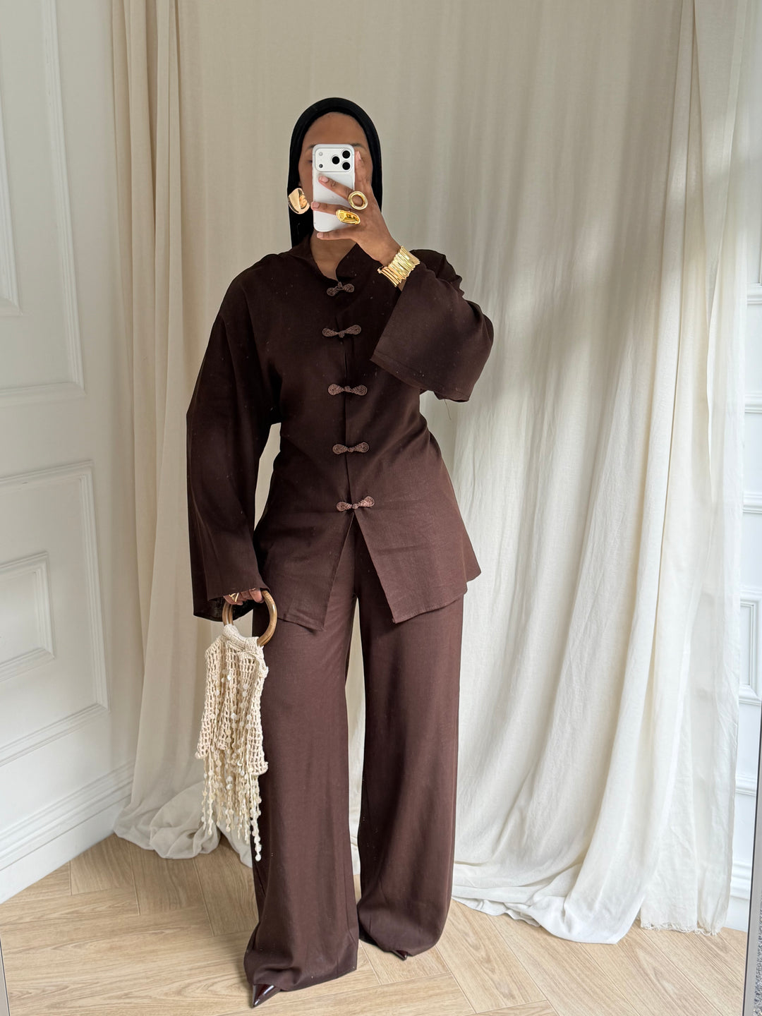 ENSEMBLE ORIGINE MARRON