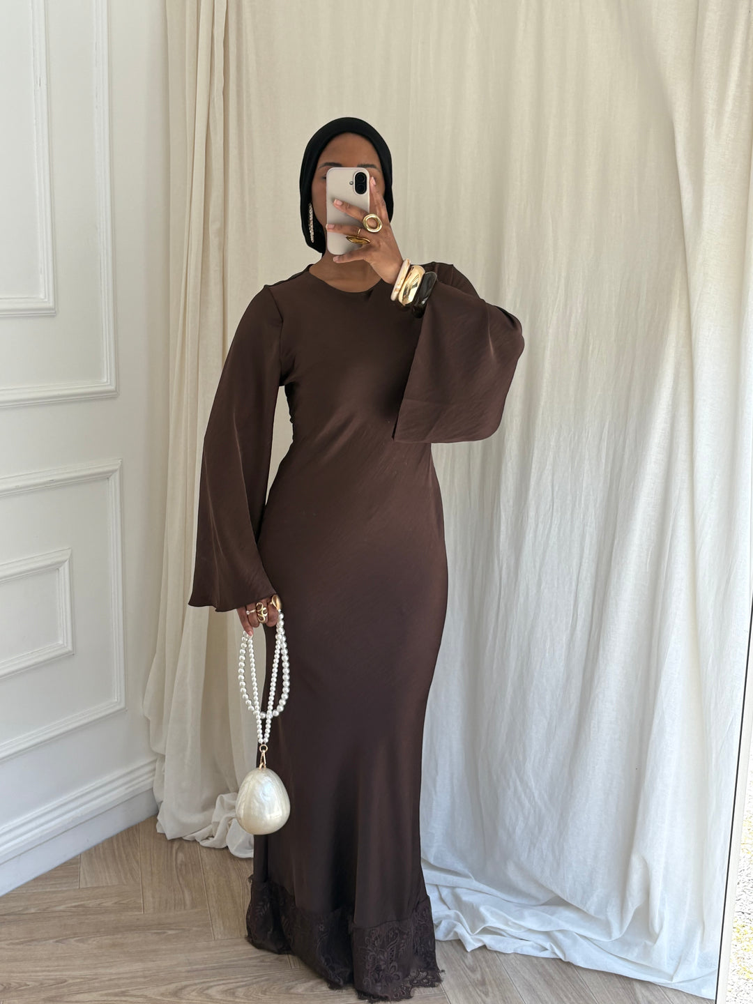 ROBE SISI MARRON
