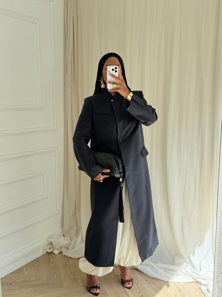 COAT LONG PREMIUM BLEU MARINE