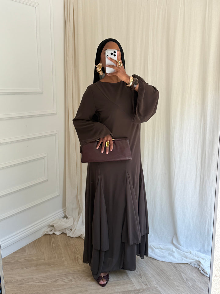 ROBE RINYA MARRON