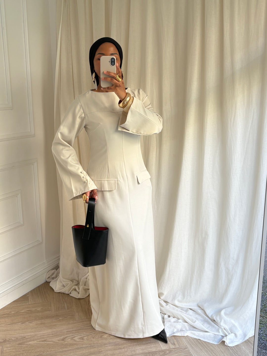 ROBE SOJAN BEIGE