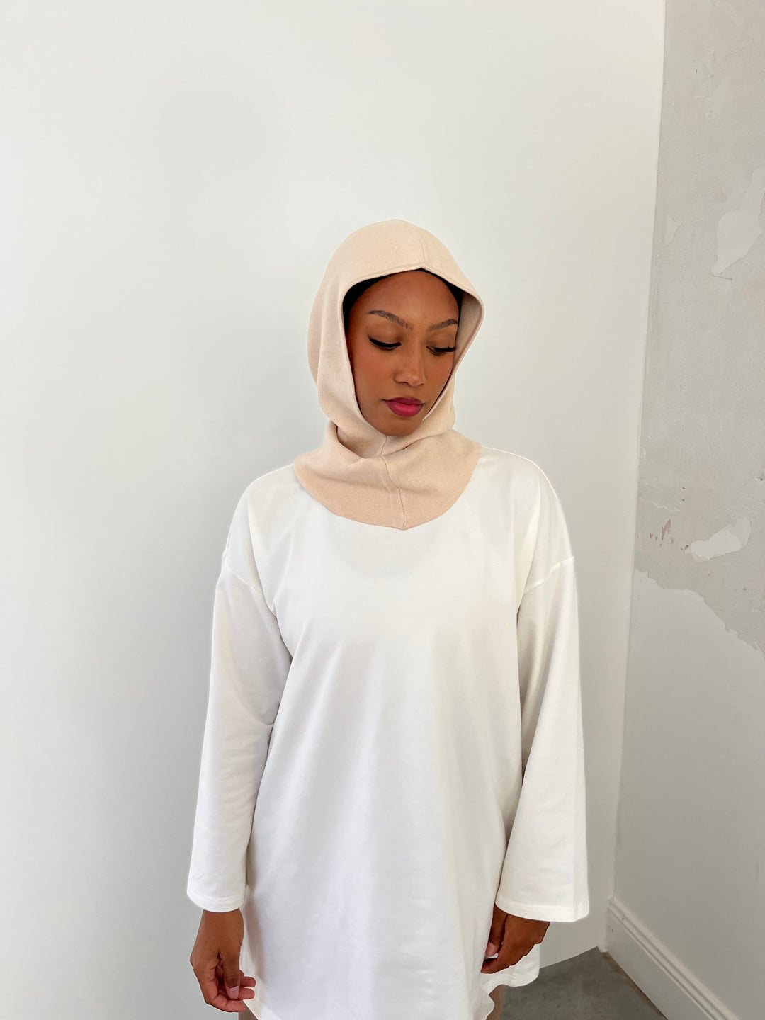 CAGOULE MAILLE PREMIUM BEIGE