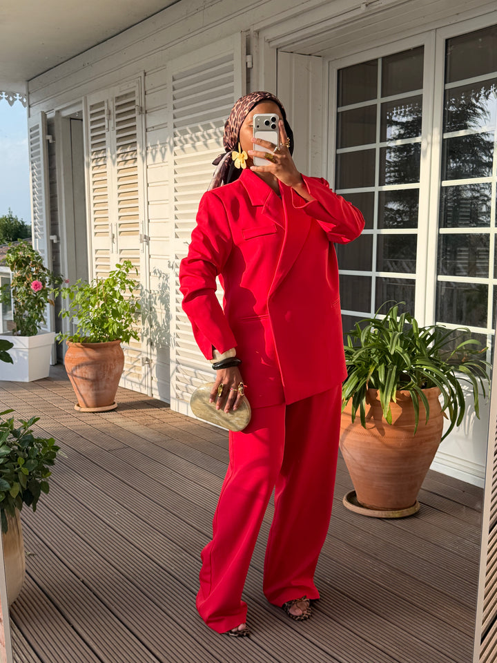 BLAZER PREMIUM  ROUGE