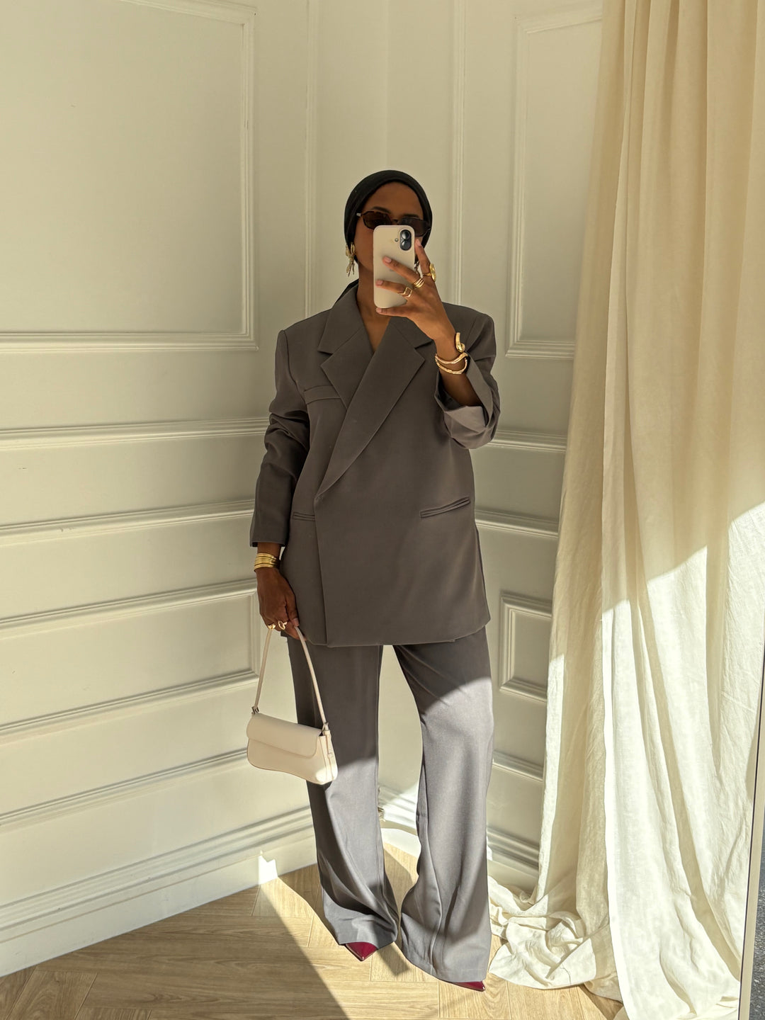 BLAZER PREMIUM GRIS FONCÉ