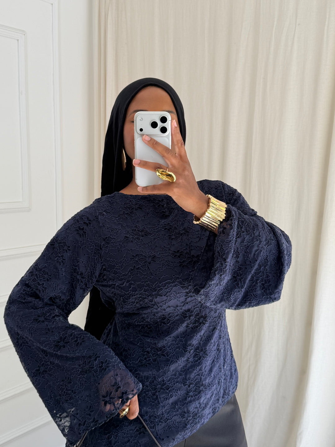 BLOUSE MARBELLA BLEU NUIT