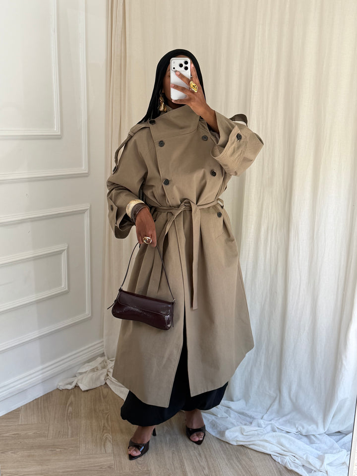 TRENCH ENAS PREMIUM BEIGE