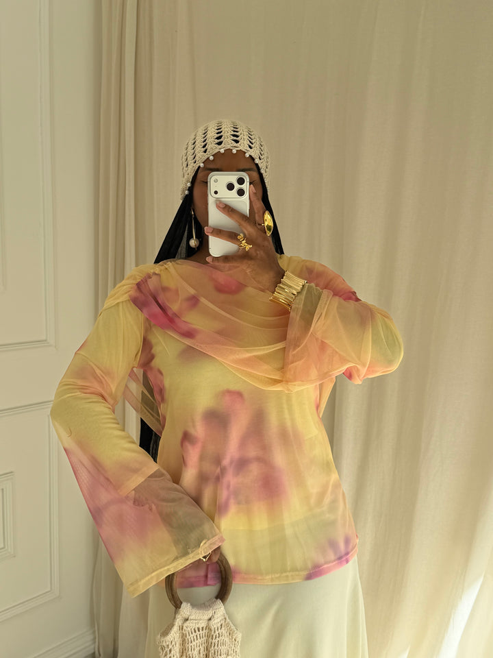 BLOUSE AYDA JAUNE