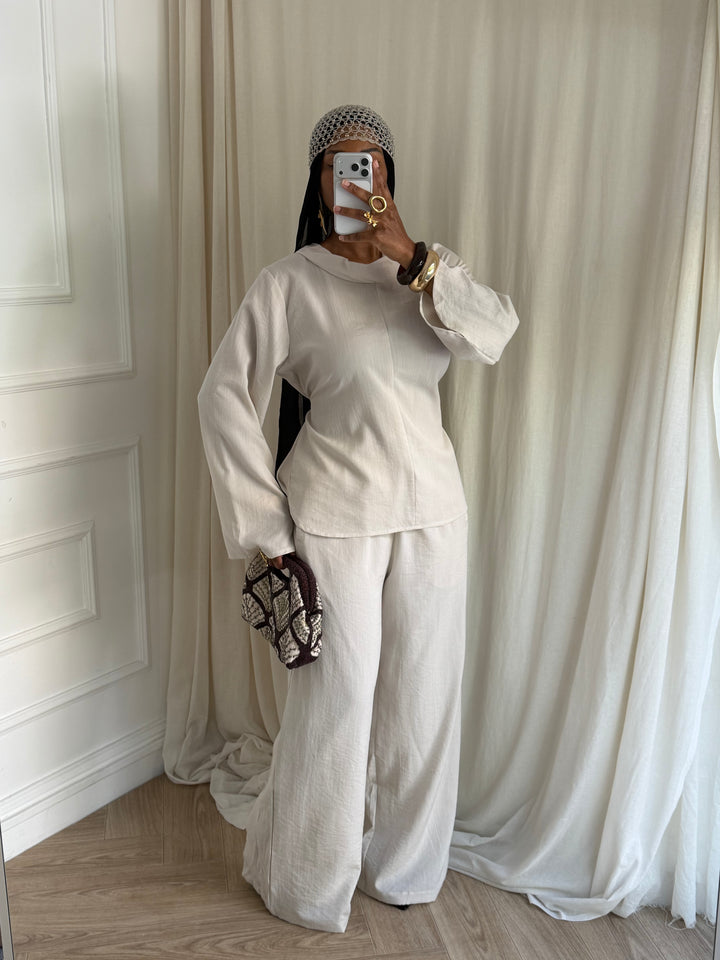 ENSEMBLE SARA BEIGE