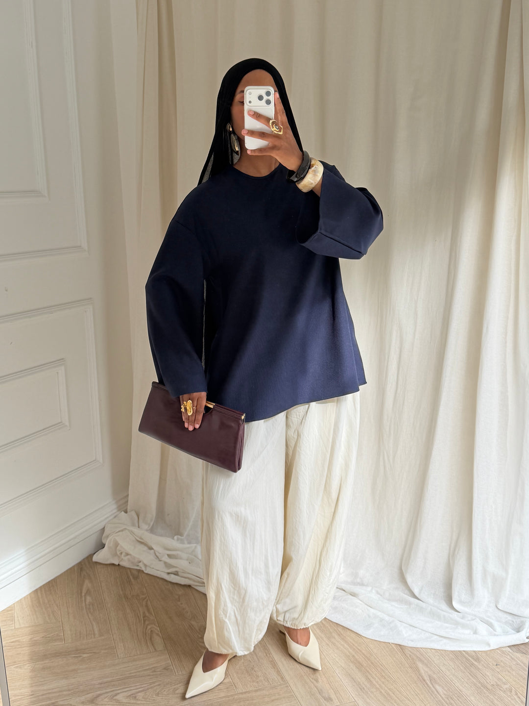 TOP ESSENTIEL BLEU MARINE