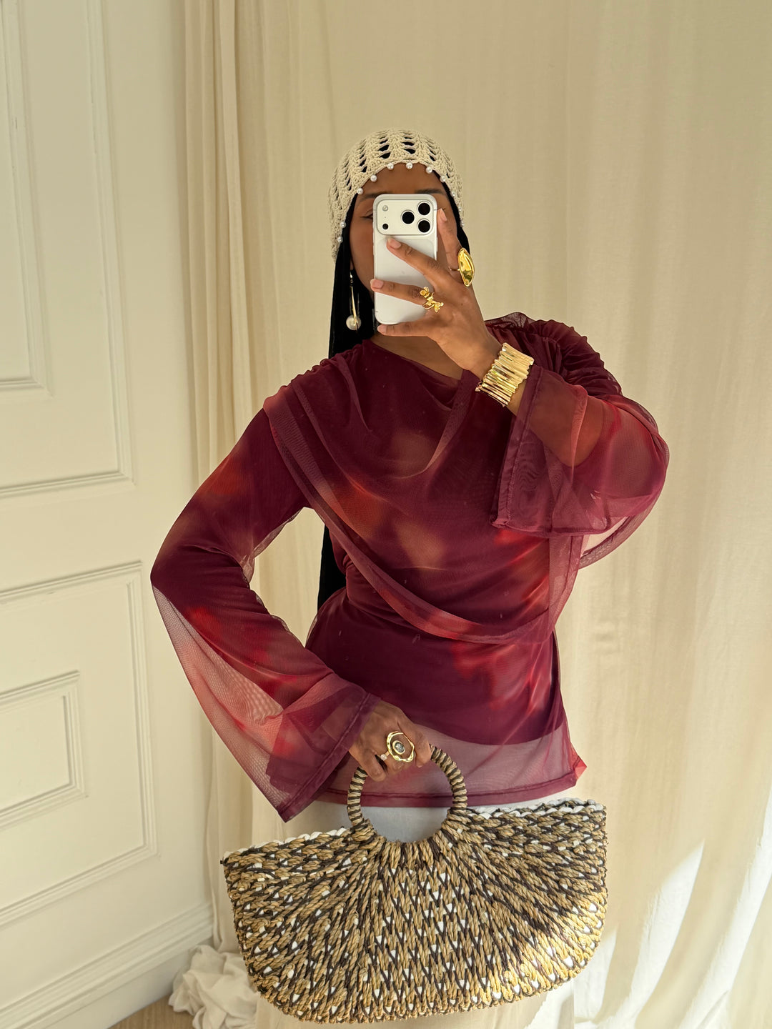 BLOUSE AYDA ROUGE