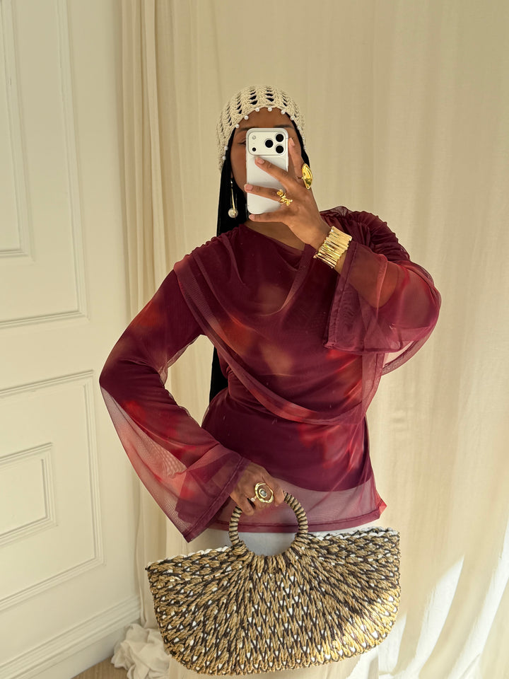 BLOUSE AYDA ROUGE