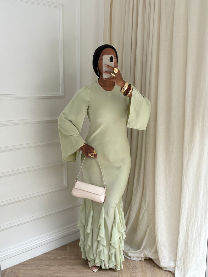 ROBE ZAHRA VERTE