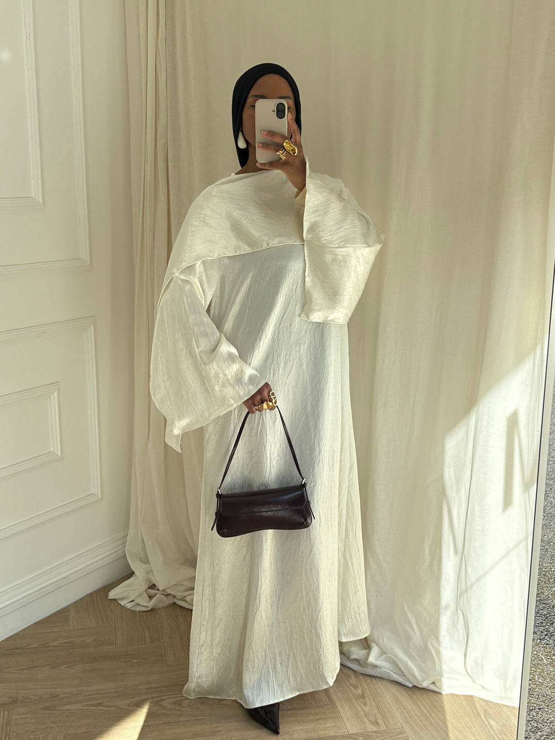 ABAYA CAPE BLANCHE