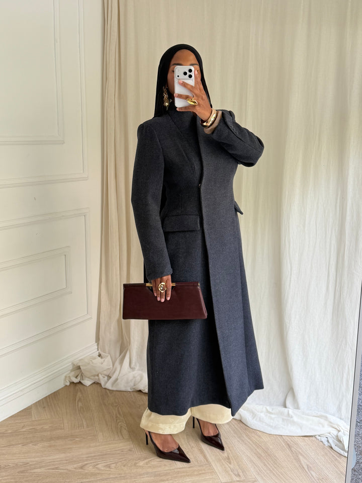 MANTEAU LISE - LUXE BLEU