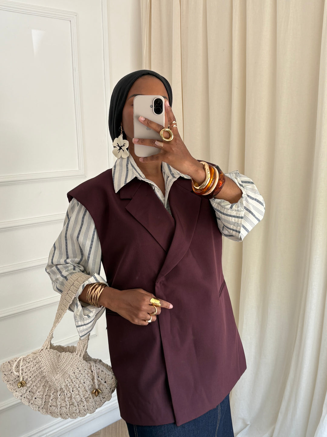 BLAZER AMANAH BORDEAUX