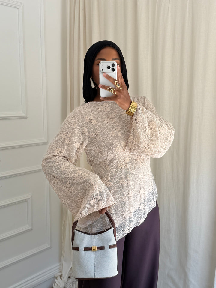 BLOUSE MARBELLA BEIGE