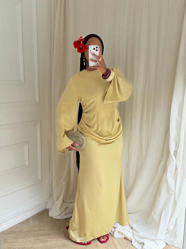 ROBE FEIZA OLIVE